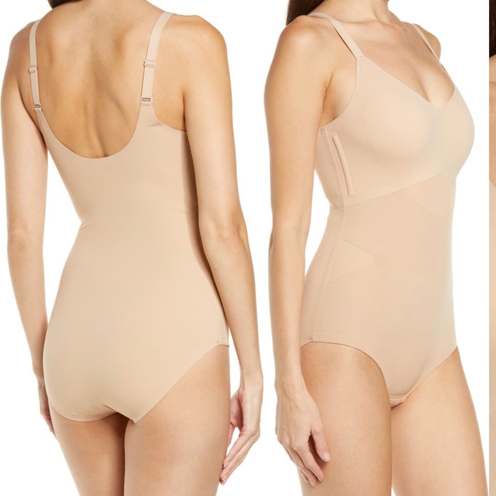 NEW Honeylove Cami Bodysuit in sand